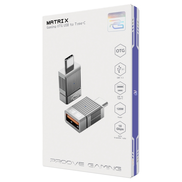 OTG adapter Proove Gaming Matrix USB to Type-C - Photo 1